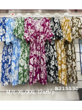 Sukienki damskie ,size m-2xl, paczka 12szt,mix kolor