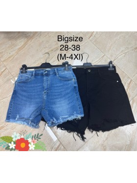 Spodenki jeansowe damskie .size M-4xl, paczka 10szt,