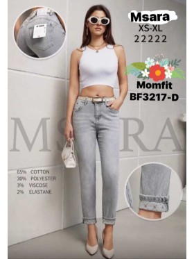 Jeansy damskie M'sara,size XS-xl, paczka 10szt,