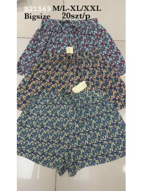 Spodenki damskie ,size m-2xl, paczka 20szt,mix kolor