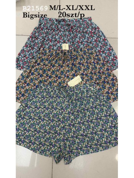 Spodenki damskie ,size m-2xl, paczka 20szt,mix kolor