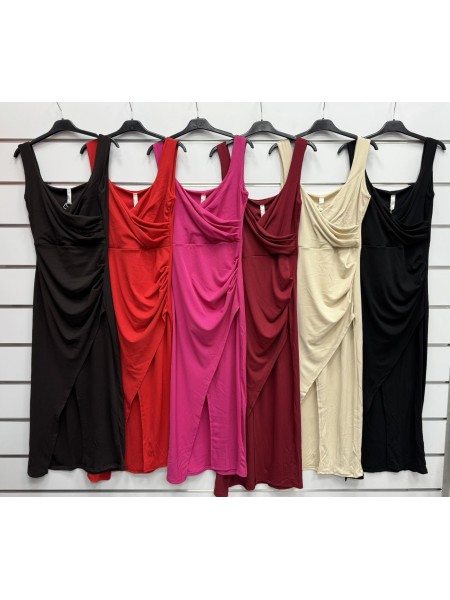 Sukienki damskie wloskie, Size uni ,paczka 6szt,mix kolor