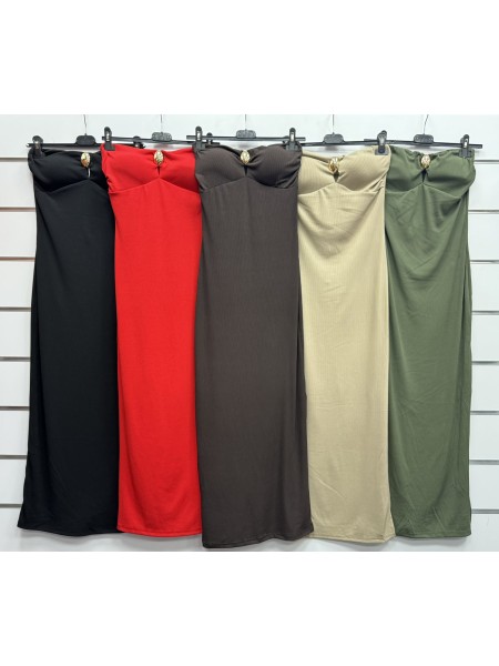 Sukienki damskie wloskie, Size uni ,paczka 6szt,mix kolor