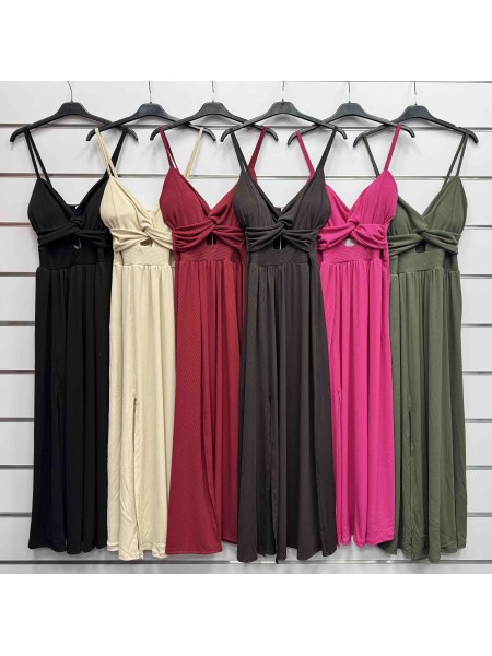 Sukienki damskie wloskie, Size uni ,paczka 6szt,mix kolor