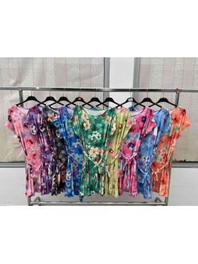 Sukienki damskie wloskie, Size uni ,paczka 6szt,mix kolor