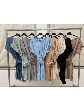 Sukienki damskie wloskie, Size uni ,paczka 6szt,mix kolor