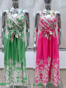 Sukienki damskie wloskie, Size uni ,paczka 6szt,mix kolor