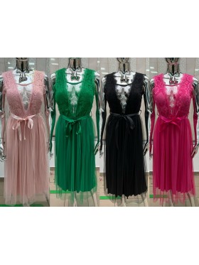 Sukienki damskie wloskie, Size uni ,paczka 6szt,mix kolor