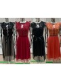 Sukienki damskie wloskie, Size uni ,paczka 6szt,mix kolor