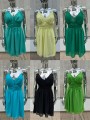 Sukienki damskie wloskie, Size uni ,paczka 6szt,mix kolor