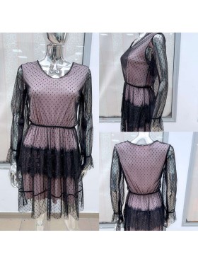 Sukienki damskie wloskie, Size uni ,paczka 6szt,mix kolor