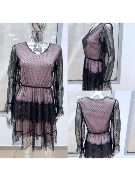Sukienki damskie wloskie, Size uni ,paczka 6szt,mix kolor