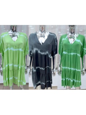 Sukienki damskie wloskie, Size uni ,paczka 6szt,mix kolor