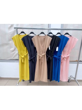 Sukienki damskie wloskie, Size uni ,paczka 6szt,mix kolor