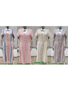 Sukienki damskie wloskie, Size uni ,paczka 6szt,mix kolor