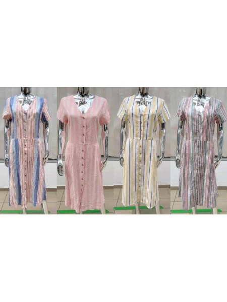 Sukienki damskie wloskie, Size uni ,paczka 6szt,mix kolor