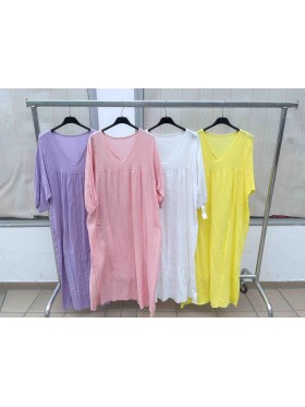 Sukienki damskie wloskie, Size uni ,paczka 6szt,mix kolor