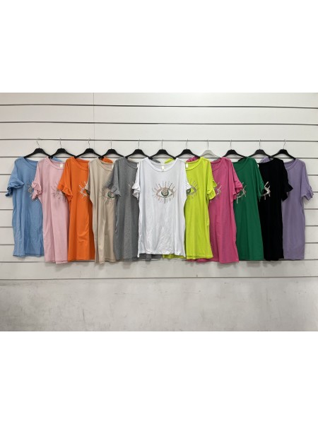 Sukienki damskie wloskie, Size uni ,paczka 6szt,mix kolor
