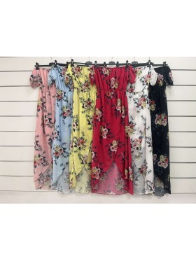 Sukienki damskie wloskie, Size uni ,paczka 6szt,mix kolor