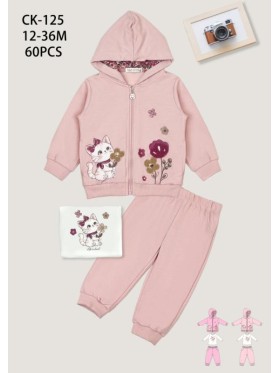 Komplet dzieciece rozm 12-36M, paczka 10szt, 1 kolor