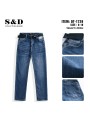Spodnie jeans dzieciece rozm 6-16 lat, paczka 12szt, 1 kolor