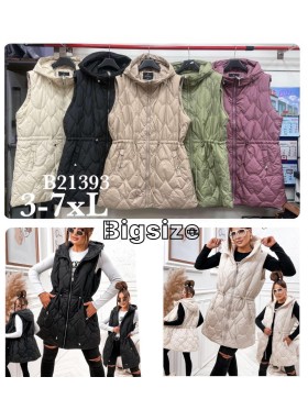 Kamizelki damskie ,size 3-7xl, paczka 5szt,1 kolor
