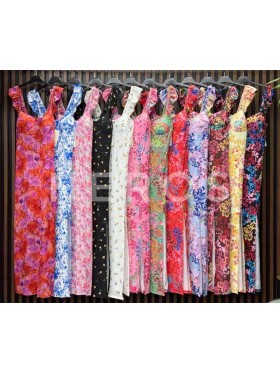 Sukienki damskie wloskie, Size uni ,paczka 6szt,mix kolor