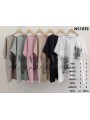 Bluzki damskie ,size l-4xl, paczka 12szt,mix kolor