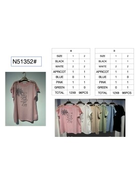 Bluzki damskie ,size l-4xl, paczka 12szt,mix kolor