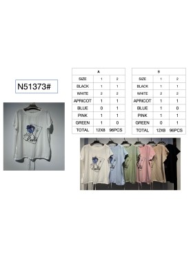 Bluzki damskie ,size l-4xl, paczka 12szt,mix kolor