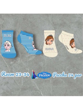Skarpetki dzieciece rozm 23-34, paczka 24szt, mix kolor