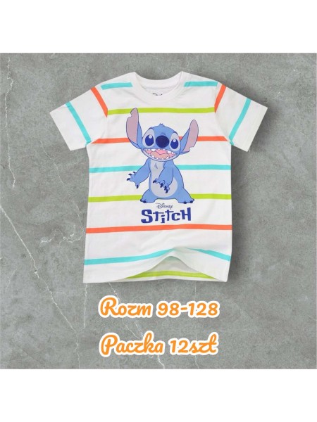 Bluzka dzieciece rozm 98-128, paczka 12szt, mix kolor