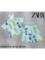 Komplet dzieciece rozm 6-24M, paczka 5szt,1 kolor