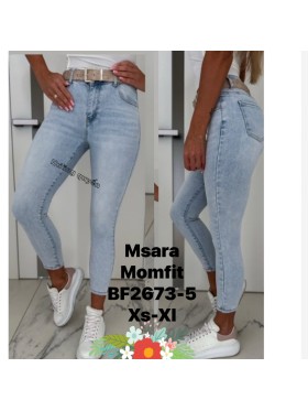 Jeansy damskie M'sara,size XS-xl, paczka 12szt,