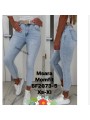 Jeansy damskie M'sara,size XS-xl, paczka 12szt,