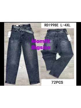 Jeansy damskie ,size l-4xl, paczka 10szt,