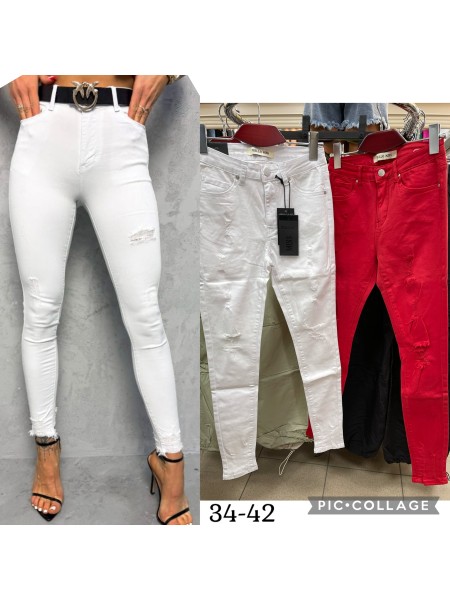 Jeansy damskie ,size 34-42, paczka 10szt,