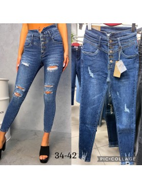 Jeansy damskie ,size 34-42, paczka 10szt,