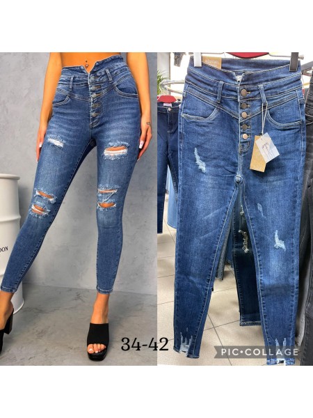 Jeansy damskie ,size 34-42, paczka 10szt,
