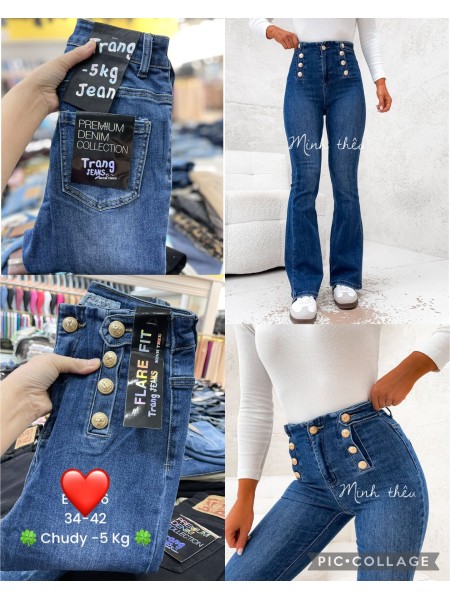 Jeansy damskie ,size 34-42, paczka 10szt,