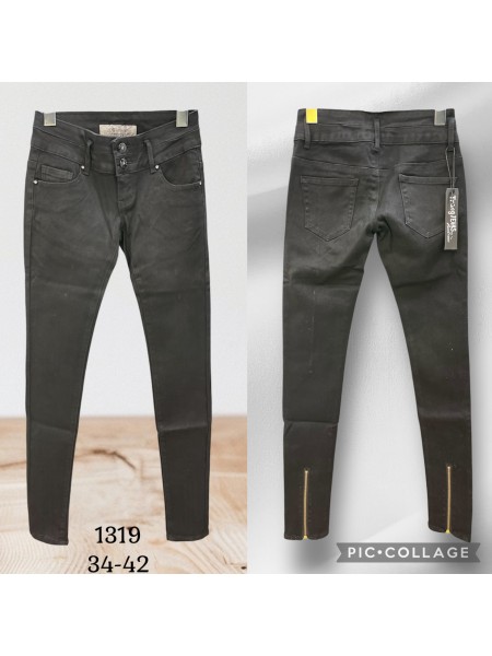 Jeansy damskie ,size 34-42, paczka 10szt,