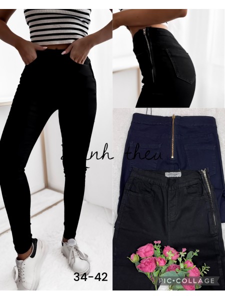 Jeansy damskie ,size 34-42, paczka 10szt,