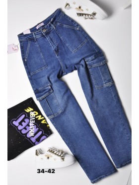 Jeansy damskie ,size 34-42, paczka 10szt,