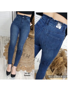 Jeansy damskie ,size 34-42, paczka 10szt,