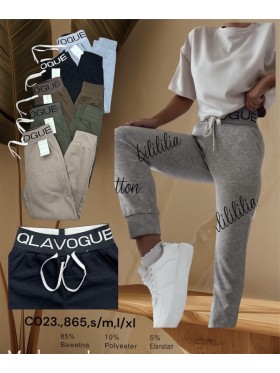Spodnie damskie ,size S-xl, paczka 12szt,mix kolor