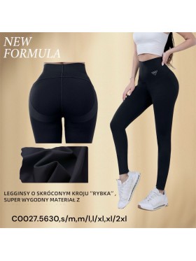 Legginsy damskie ,size S-2xl, paczka 12szt,1 kolor