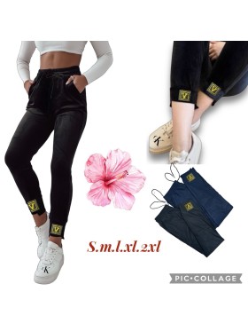 Spodnie damskie ,size S-2xl, paczka 12szt,MIX kolor