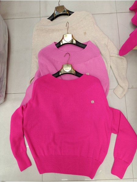 Swetry damskieTureckie ,size UNI, paczka 10szt,MIX kolor