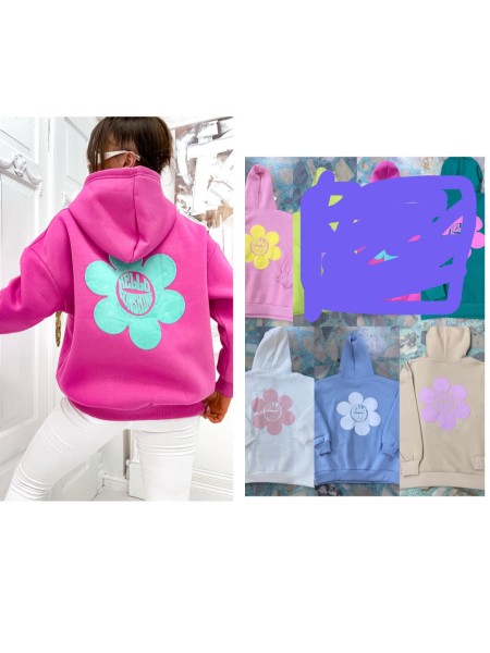 Bluzy damskieTureckie ,size UNI, paczka 6szt,1 kolor