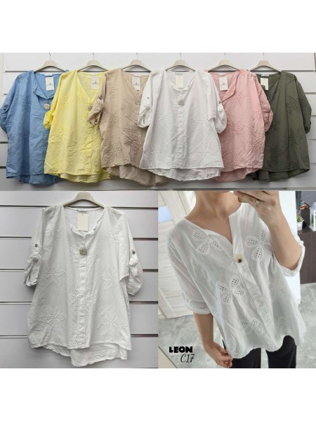 Bluzki damskie ,size UNI, paczka 6szt,MIX kolor